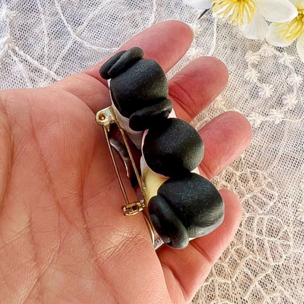 Three Native Maidens Art to Wear Pin - Picture 7 of 10